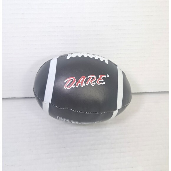 DARE Promotional Stuffed 5" Football Plush Plushie Toy Kids Play D.A.R.E Ball - Picture 1 of 4